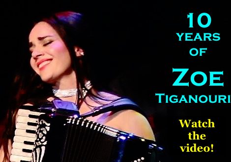 10 Years of Zoe Tiganouria (Composer & accordion virtuoso)